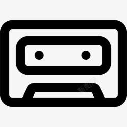 通用接口的对象盒式轮廓图标高清图片