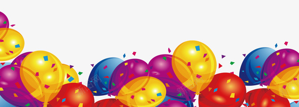 儿童节气球装饰彩带png免抠素材_88icon https://88icon.com 儿童节素材气球装饰彩带