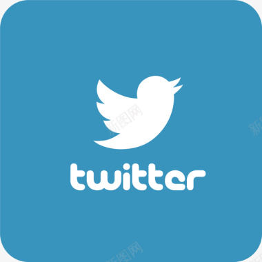 手机聊吧社交logo应用推特应用图标图标
