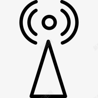 信号输电塔图标图标