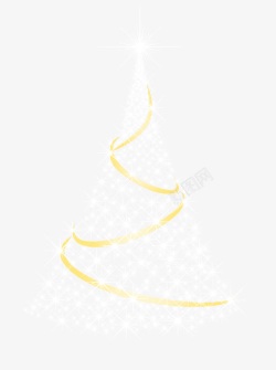 锷炲叕锲炬爣鍦呜闪闪发光的圣诞树高清图片