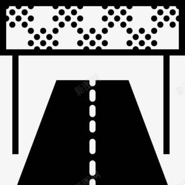 摩托车招牌赛车图标图标