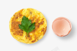 鸡蛋荷包蛋蛋黄蛋清蛋黄饼素材