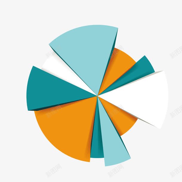 绿色饼状图png免抠素材_88icon https://88icon.com 分析 素材 绿色 饼状图