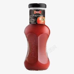 一瓶番茄酱素材