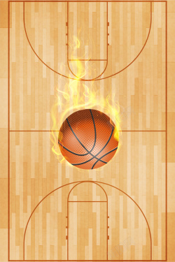 努力的运动员篮球比赛海报背景矢量图高清图片