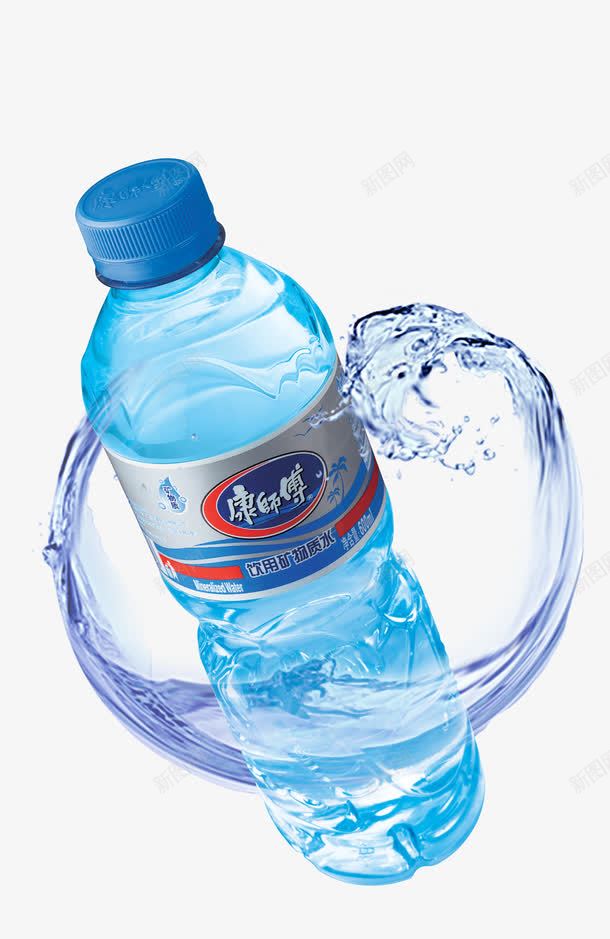蓝色矿泉水png免抠素材_88icon https://88icon.com 瓶子 矿泉水 蓝瓶子 蓝色 设计