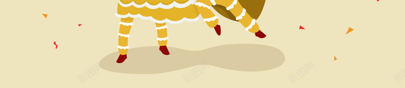 矢量扁平化手绘舞狮子背景ai设计背景_88icon https://88icon.com 中国节日 中国风 传统庆祝 传统节日 传统风格 古典 扁平化 手绘 海报 背景 舞狮子 节日庆典 矢量图