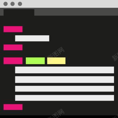 矢量代码代码编辑器Flaticons图标图标