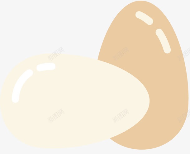两个鸡蛋png免抠素材_88icon https://88icon.com 两个鸡蛋 两颗鸡蛋 卤蛋 卤蛋饭 白色鸡蛋 矢量鸡蛋 蛋白质 食物 鸡蛋