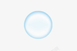 蓝色透明泡泡蓝色水珠水水泡泡素材