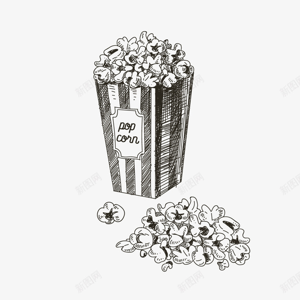 快餐西餐厅美食元素插画15矢量图ai免抠素材_88icon https://88icon.com 快餐元素 手绘 插画 线描 美食元素 西餐 餐厅元素 矢量图