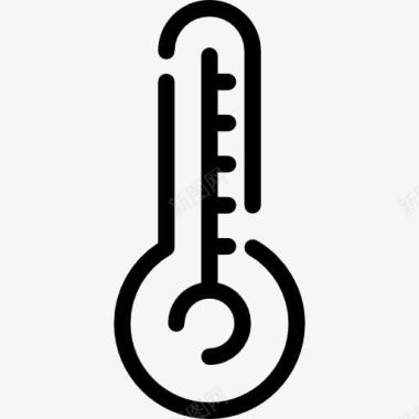 手拿温度计温度计图标图标