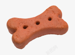 棕色可爱动物的食物骨头狗粮饼干素材