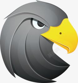 鹰头logo矢量图素材