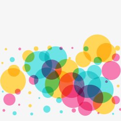 波点背景矢量图素材