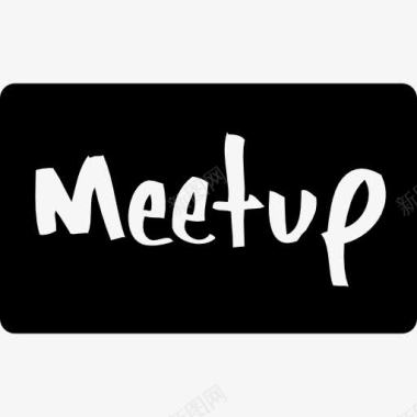 线上媒体Meetup大标志图标图标