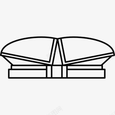 印度建筑物DPRMPR建筑图标图标