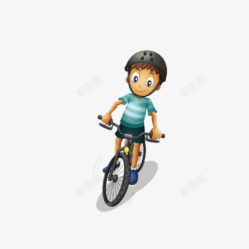 骑车的小男孩png免抠素材_88icon https://88icon.com 小男孩 手绘 运动 骑车