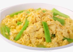 苦瓜汆鸡蛋素材