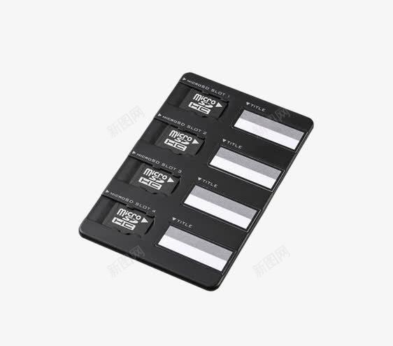 TF卡读卡器png免抠素材_88icon https://88icon.com TF卡 tf卡 内存卡 存储卡 读卡器 黑色