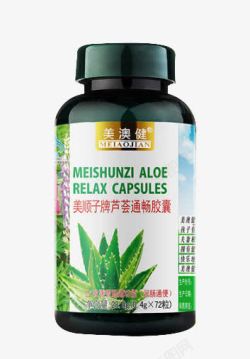 美顺子芦荟通畅胶囊素材