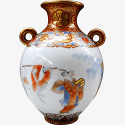 中国风陶瓷花瓶装饰素材