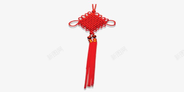 红色中国结png免抠素材_88icon https://88icon.com 中国结 中国风 传统 复古 红色