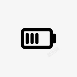 充电中手机电池充电的图标高清图片