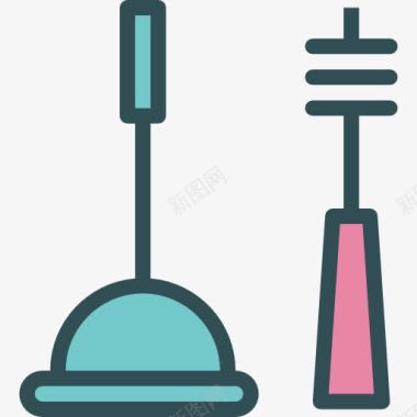 矢量清洁清洁工具图标图标