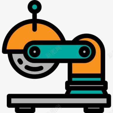 机器人工业机器人图标图标