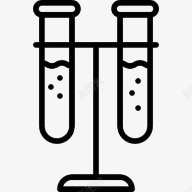 科学竞赛试管图标图标