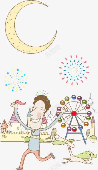 商业插画手绘卡通png免抠素材_88icon https://88icon.com 书籍插图 人物 卡通人 卡通人物 卡通画 商业插画手绘卡通 手绘人物 手绘卡通 生活场景