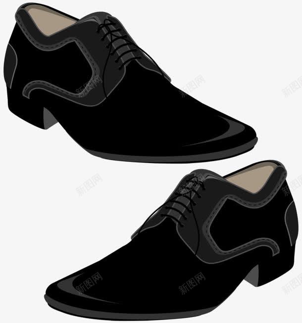 黑色皮鞋png免抠素材_88icon https://88icon.com 大头皮鞋 皮鞋 鞋子 黑色皮鞋