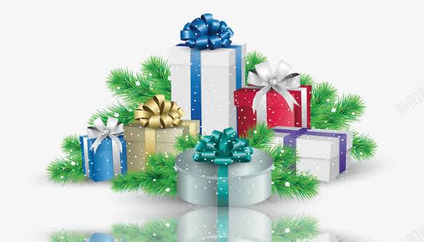 圣诞快乐送好礼海报png免抠素材_88icon https://88icon.com 圣诞 快乐 海报 礼物 红色