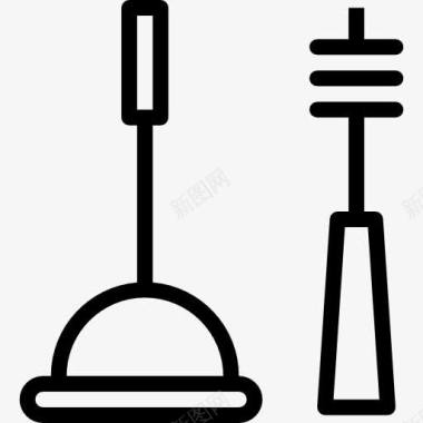 伤口清洁清洁工具图标图标