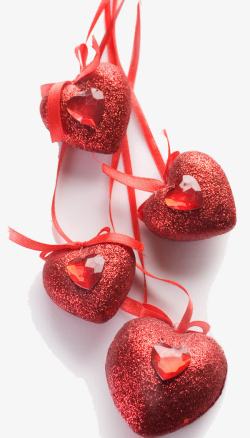 情人节爱心红宝石巧克力素材