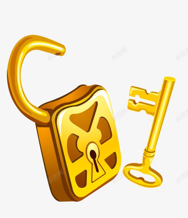 金色质感钥匙png免抠素材_88icon https://88icon.com 卡通 插画 质感金色 金属 金色 金色质感 钥匙 门锁