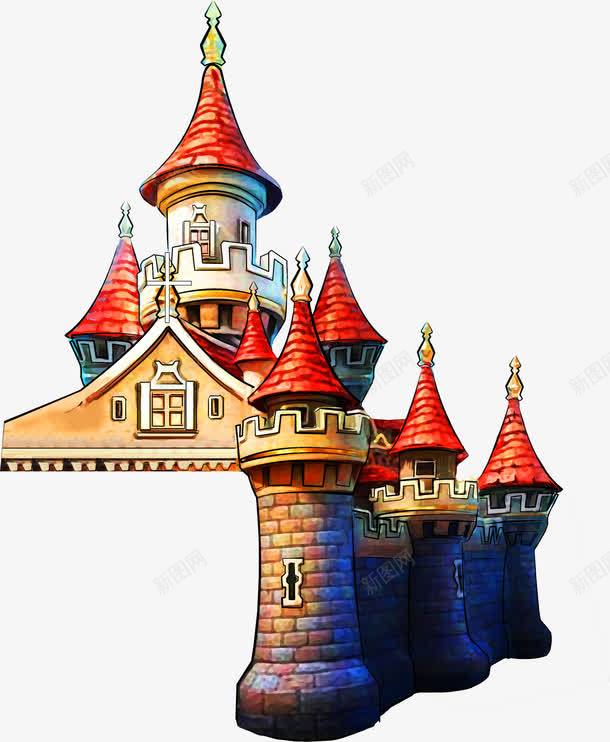 61六一儿童节城堡卡通png免抠素材_88icon https://88icon.com 61 六一儿童节 卡通 城堡