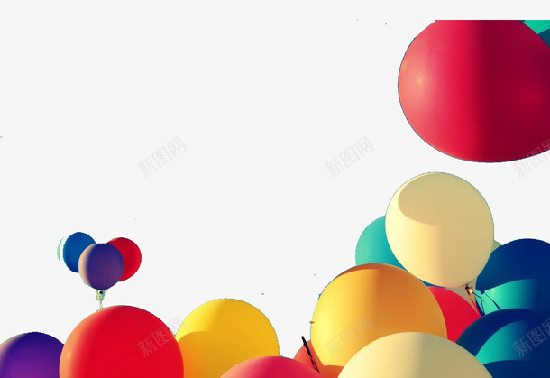 气球边框底纹png免抠素材_88icon https://88icon.com 底纹 彩色 气球 气球边框底纹素材