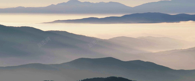 水墨远山云雾psd设计背景_88icon https://88icon.com 中国风 云雾 水墨 海报banner 远山