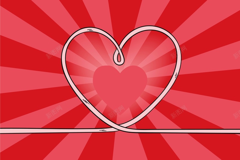 童趣交织心形图案矢量背景ai设计背景_88icon https://88icon.com 520情人节海报 交织线条 促销海报 图案 婚礼展板 心形 心形图案 情人节海报 海报 爱心 童趣 矢量图