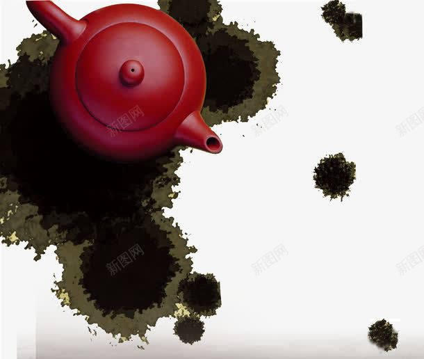 中国风茶具茶壶水墨png免抠素材_88icon https://88icon.com 中国风 水墨 茶具 茶壶