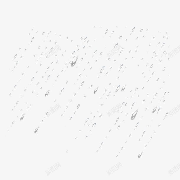 雨滴png免抠素材_88icon https://88icon.com 下雨 雨滴 雨珠
