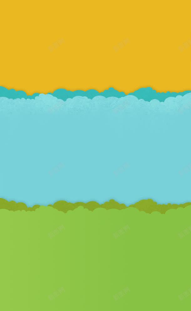 卡通可爱小清新绿色背景图png免抠素材_88icon https://88icon.com 卡通 可爱 小清新 绿色 背景图