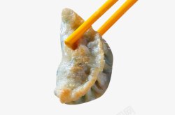 三鲜美味锅贴饺子素材