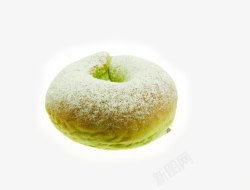 教师节绿色甜甜圈素材