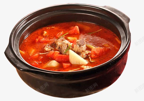 番茄土豆牛肉汤psd免抠素材_88icon https://88icon.com 吃货 炖菜 番茄 美味