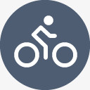 自行车bikericon图标图标