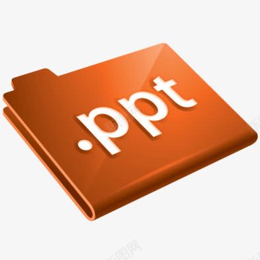 办公PPT背景文件夹PowerPointPP图标图标